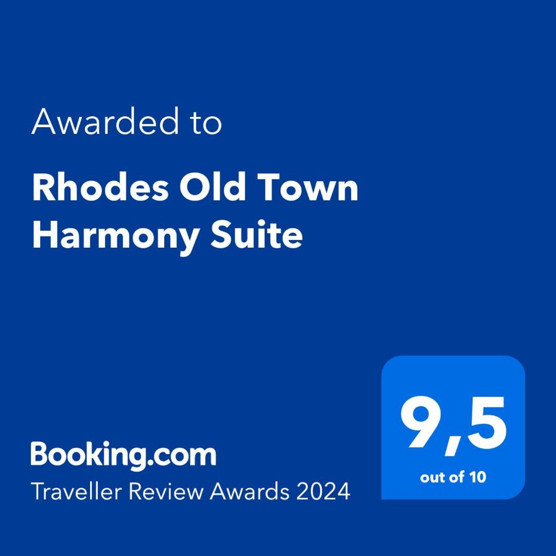 Rhodes Old Town Harmony Suite Rhodes City Exterior photo